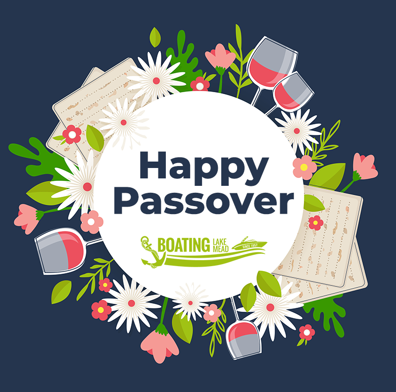 Happy Passover - Boating Lake Mead
